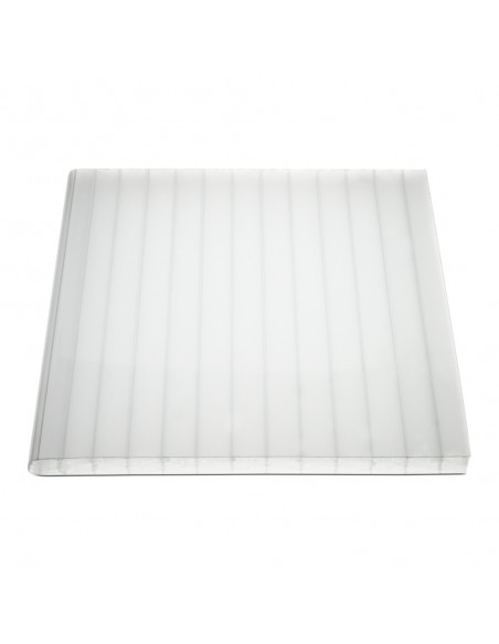 Panel de policarbonato opal-hielo de 10mm a medida
