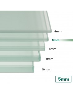 Vidrio decorativo mate 5MM a medida