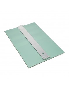 Espejo de 5MM con el canto pulido y colgadores colocados... 2