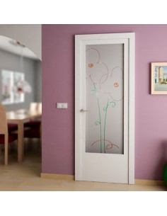 Cristal decorativo a medida para puertas 2