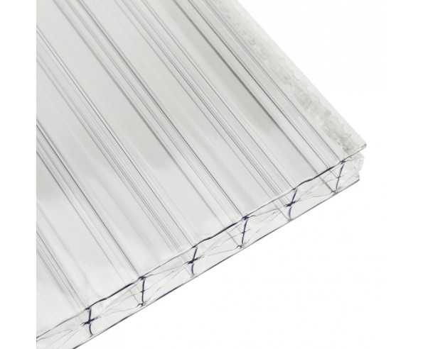  Paquete de 10 paneles) Hojas de policarbonato transparente de  0.945 x 2.835 x 0.315 in (5/16) : Industrial y Científico