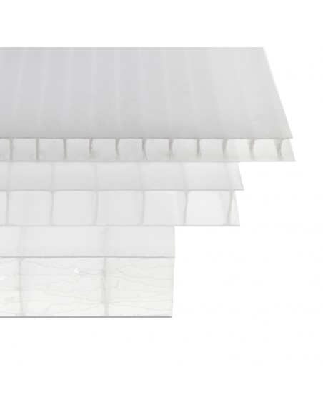 Panel de policarbonato opal-hielo de 4mm a medida