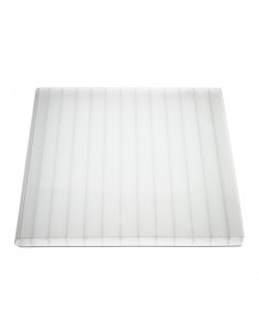 Panel de policarbonato opal-hielo de 16mm a medida